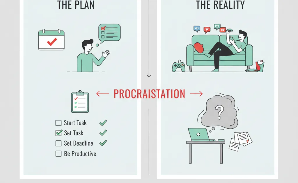 Hero for Procrastinate another way another day